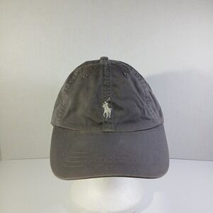 Polo Ralph Lauren Gray Embroidered Logo Baseball Cap